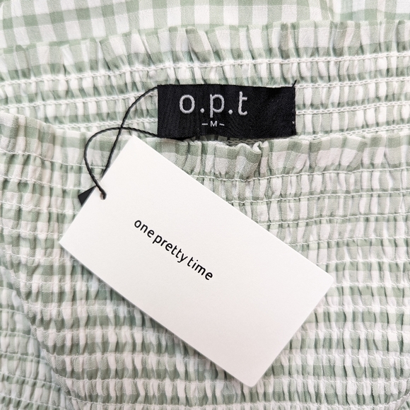 EUC O.P.T. Angie Midi Gingham Dress - Picture 5 of 5